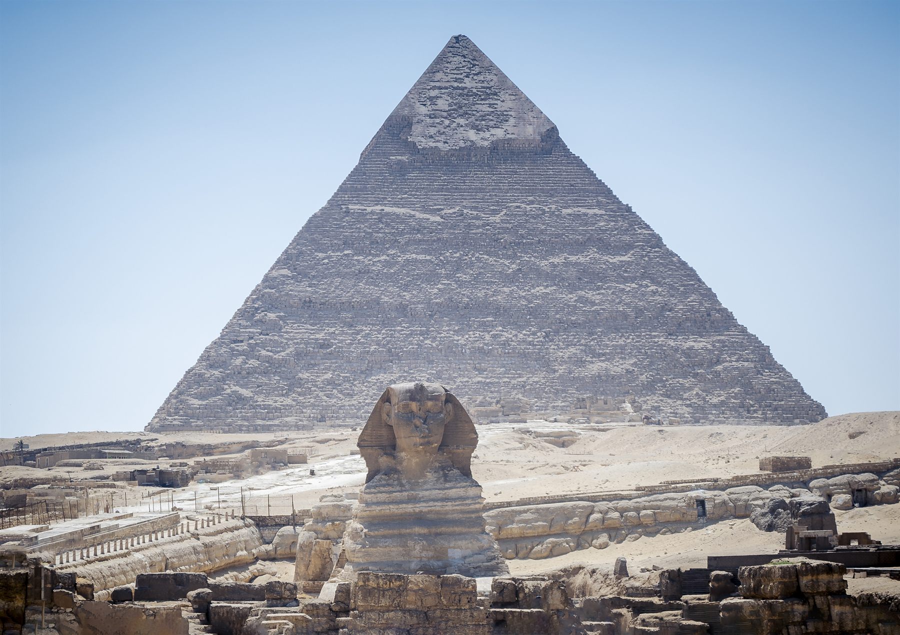Pyramids of Giza in Cairo