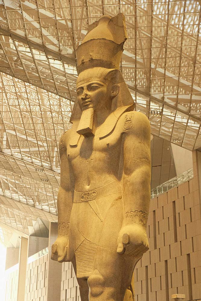 Grand Egyptian Museum near the Pyramids